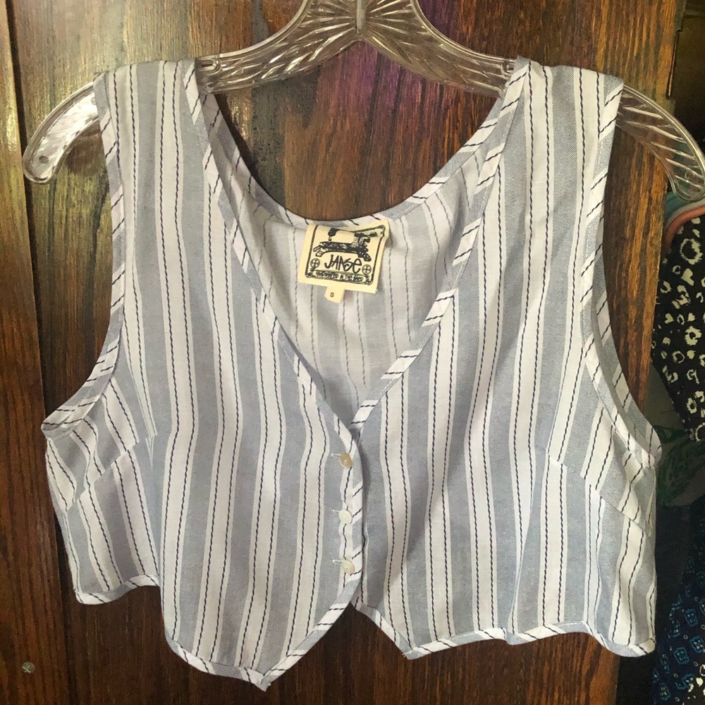 Two piece pants suit